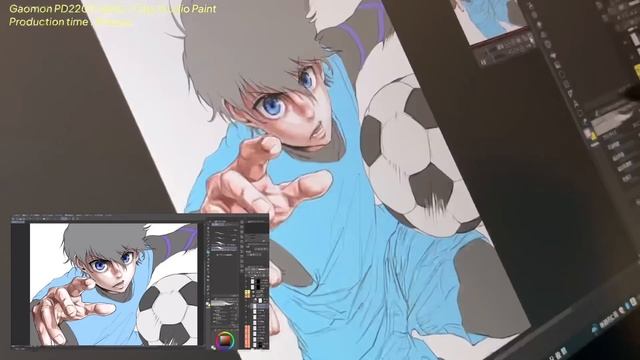 【ブルーロック】潔世一 描いてみた | Drawing ISAGI YOICHI | BLUE LOCK смотреть онлайн