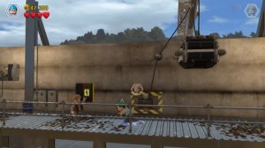 LEGO мир юрского периода продолжение прохождение игры , белый тиранозавр. LEGO Jurassic world