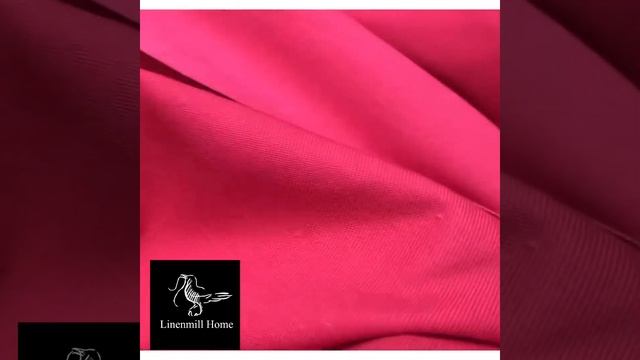 155 СМ. ТКАНЬ ХЛОПКОВАЯ САРЖА КРАСНАЯ / FABRIC COTTON TWILL FABRIC RED