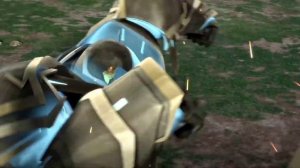 мико в сверх броне против старскрима и ещё двух воздушных  вехикона