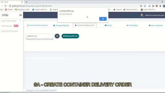 Video System Demo | FYP2 | UTM | Johor Port Berhad | Port Terminal Information System (PTIS) смотреть онлайн