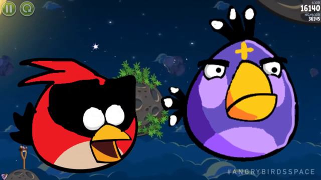 Como sería Matilda en Angry Birds Space (Resubido) смотреть онлайн