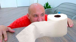 ТУАЛЕТНАЯ БУМАГА-ЧЕЛЛЕНДЖ.