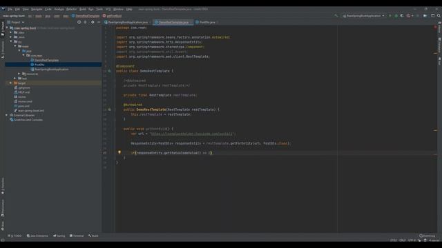 Spring boot and Rest Template #3 смотреть онлайн
