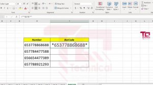 How To Create Barcode in Excel | Spreadsheet Program