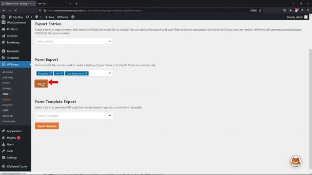 How To Import Or Export Forms WPForms | WordPress Tutorial смотреть онлайн