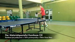 Recenzja Der Materialspezialist Kamikaze OX review- Tenis Stołowy Czopiarze ENG/PL