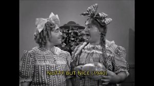 Great 3 Stooges Running Gag: "Petunia!"