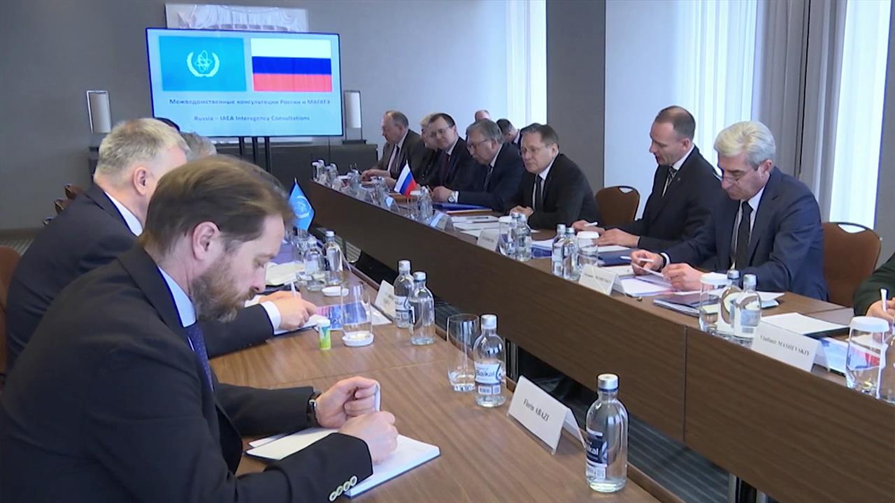В Сочи состоялись переговоры гендиректора "Росатома" Алексея Лихачева с главой МАГАТЭ Р. Гросси