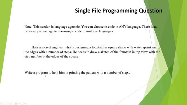 Wiley Edge 2023 All Test Cases Pass Coding Solution in Java(X Pattern) смотреть онлайн