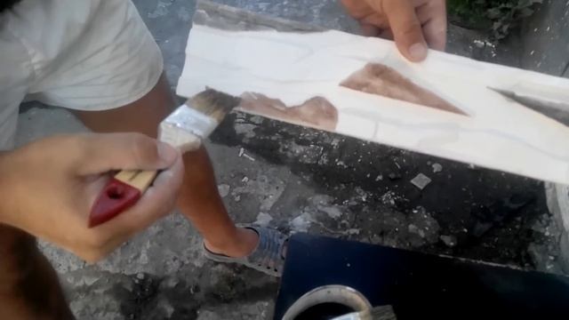 Красим гипсовый камень Памир - Все просто смотреть онлайн