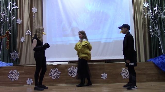 Сказка на новый лад 2019. Снежная королева, 5В класс смотреть онлайн