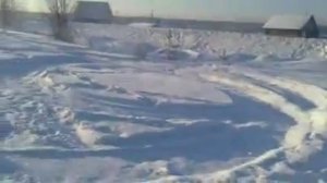 снегоход палочник в мороз