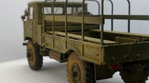 Сборная пластиковая модель грузовика ГАЗ-66 в масштабе 1:35 от Trumpeter