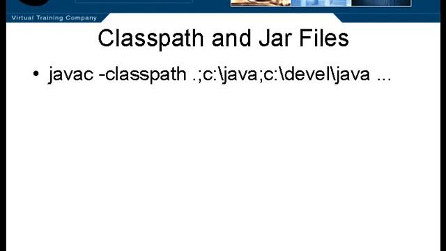 52.Java Certification-Chapter07.Language Fundamentals-Lesson3.Classpath & Jar Files смотреть онлайн