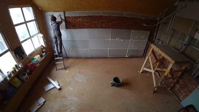 Утепление стены дома экструдированным пенополистиролом 50 мм (Техноплекс от Технониколь)