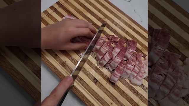 Паста карбонара с беконом и курицей. Как в итальянском ресторане. Любимое блюдо нашей семьи.