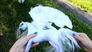 Каркасная лошадь. Пегас ручной работы. Pegasus