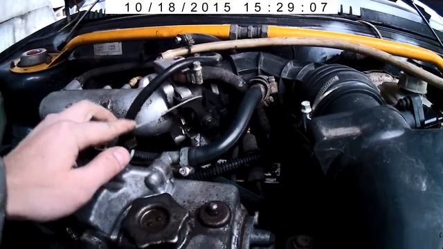 как слить ОЖ чтобы поменять термостат смотреть онлайн