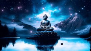 Cosmic Buddha: 417 Hz Meditation Music + Delta Waves, Healing & Inner Peace