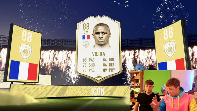 MY GREATEST ICON IN A PACK OF ALL TIME!!! - FIFA 20 смотреть онлайн
