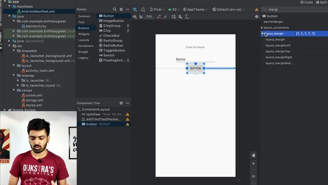 #2. Add XML Layouts in Android Studio | Creating new Emulator | Android Development Tutorial 2021