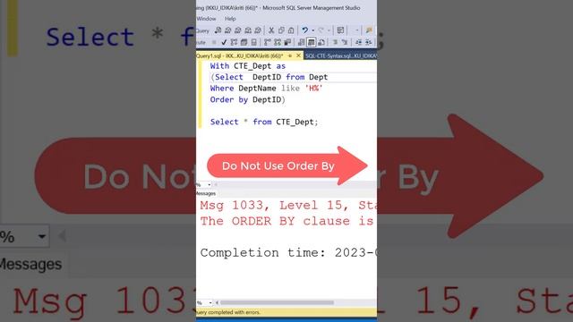 5 SQL Tips for CTE | Things You Wish You Knew Earlier!