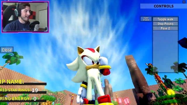 How to get SUPER AND HYPER SHADOW EVENT BADGE in SONIC RP+ (ALPHA) - Roblox смотреть онлайн