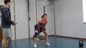 CrossFit-заруба в Феодосии 15.04.2018. Женщины "А". 1 Задание