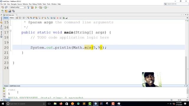 Java Programming Tutorial -10- How To create java  MATH CLASS