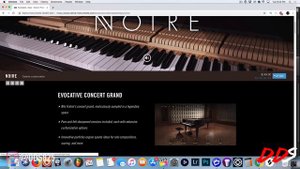 Noire - Native Instruments Kontakt Piano Library! + Beat Making
