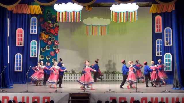 "Казачья походная" - танец кубанских казаков смотреть онлайн