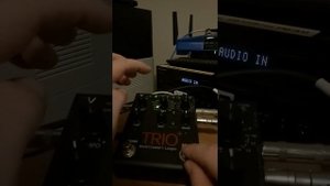 Digitech Trio+ learning sitting on the dock of the bay