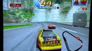 Daytona USA 2 Battle On The Edge - Beginner