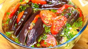 Закуска на любой случай. Баклажаны суточные