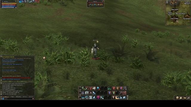 Lineage 2 interlude х10 прохождение №25 - Качаюсь около АДЕНА в локации War-Torn Plains смотреть онлайн