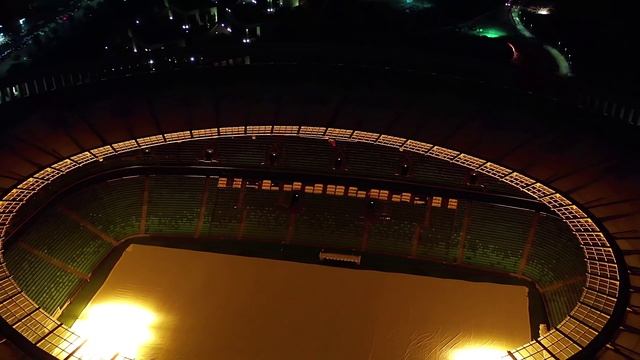 Фантастический ночной парк Галицкого Краснодар /4К Video/ смотреть онлайн