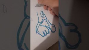 нарисовал зайца Бакс Бани За 2,5 минуты