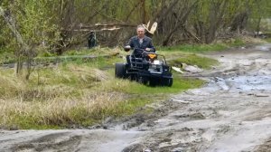 Мотобуксировщик Ахтар (AhtaR) май 2015