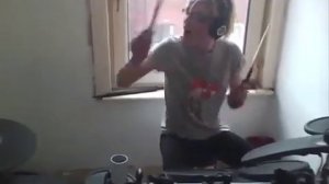 Eminem - Not Afraid на барабанах