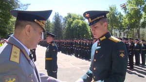 В Серпуховском филиале академии РВСН им. Петра Великого прошел выпускной
