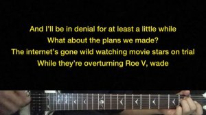 Billie Eilish - Tv | Karaoke Guitar Instrumental