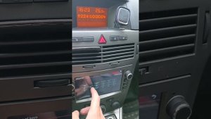 Android магнітола Опель Астра Н. Встановлюємо час і дату