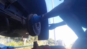 VW Amarok drum removal