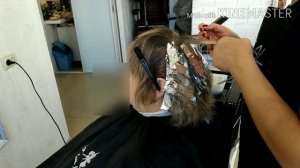 Мелирование и седина.Капус.