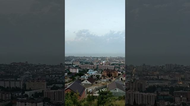 Дагестан, Махачкала. Вид с площадки ресторана Панорама