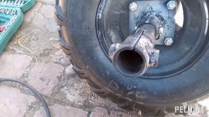 как устранить люфт на удлинителях колёс
