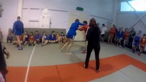 БРОСКИ И ПРИЁМЫ В САМБО НА ОТКРЫТОМ КОВРЕ В СК "ВИТЯЗЬ". САМБО ДЕТИ