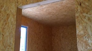 Дачный домик из Сип панелей в п Федоровка 4,6х6,25м