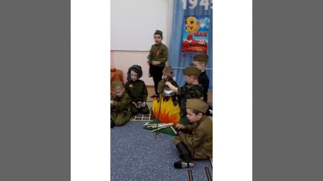 Инсценировка песни "Огонёк " смотреть онлайн